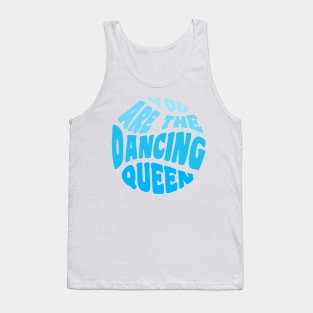 Dancing Queen Blue Gradient Tank Top